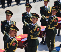 第十三批在韩中国人民志愿军烈士遗骸在